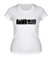 Женская футболка BOMB the music industry