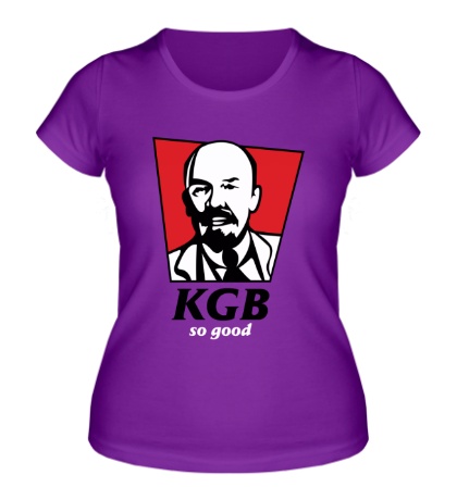 Женская футболка KGB, So Good