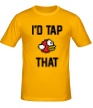Мужская футболка «Flappy Bird: Id Tap That» - Фото 1