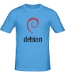 Мужская футболка «Debian» - Фото 1