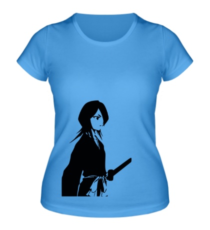 Женская футболка Девушка воин