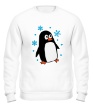 Свитшот «Пингвин под снегом» - Фото 1