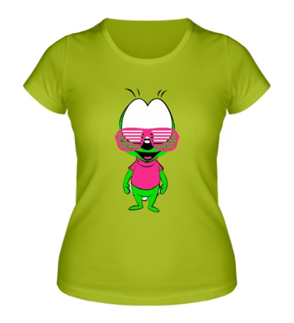 Женская футболка «Кислотный вжик»