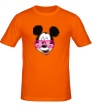 Мужская футболка «Микки Маус в очках» - Фото 1