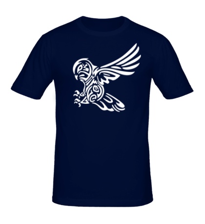 Мужская футболка «Бросок совы»