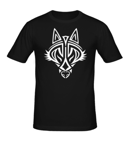 Мужская футболка Волчий символ