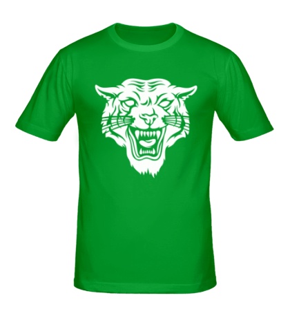 Мужская футболка «Свирепый тигр»