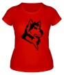 Женская футболка «Дикий волк» - Фото 1