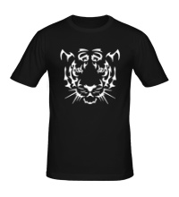 Мужская футболка Морда тигра