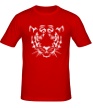 Мужская футболка «Морда тигра» - Фото 1