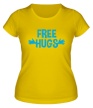 Женская футболка «Бесплатные обнимашки» - Фото 1