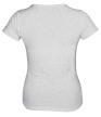 Женская футболка «Злой атом» - Фото 2