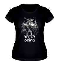 Женская футболка Winter is Coming: Wild Wolf