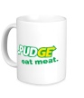 Керамическая кружка «Pudge: Eat Meat» - Фото 1