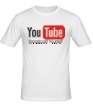 Мужская футболка «You Tube» - Фото 1