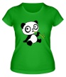 Женская футболка «Панда малыш» - Фото 1