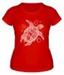Женская футболка «Морская черепашка» - Фото 1