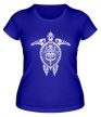 Женская футболка «Расписная черепаха» - Фото 1
