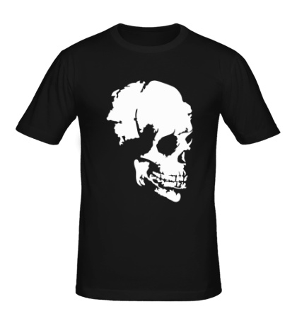 Мужская футболка «Древний череп»