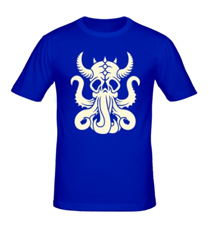 Мужская футболка Морской демон свет