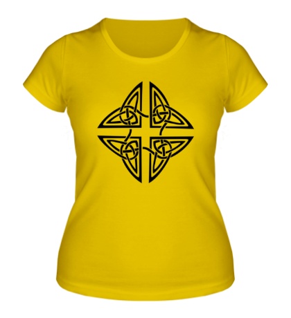 Женская футболка «Кельтские узлы»