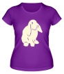 Женская футболка «Крольчонок свет» - Фото 1