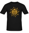 Мужская футболка «Круговорот солнца» - Фото 1