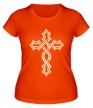 Женская футболка «Татуированный крест, свет» - Фото 1