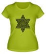 Женская футболка «Меркаба: цветок жизни» - Фото 1