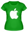 Женская футболка «Apple vs Android» - Фото 1