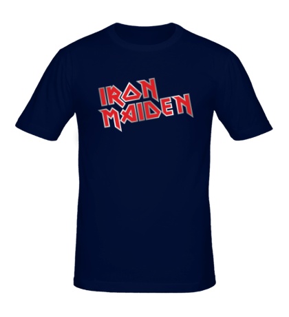 Мужская футболка Iron Maiden Metal Logo