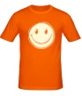 Мужская футболка «Позитивный смайл свет» - Фото 1