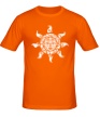 Мужская футболка «Рисунок солнца» - Фото 1