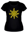 Женская футболка «Рисунок солнца» - Фото 1