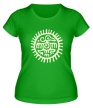 Женская футболка «Ацтекская птица, свет» - Фото 1
