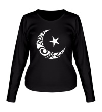 Женский лонгслив Исламский символ
