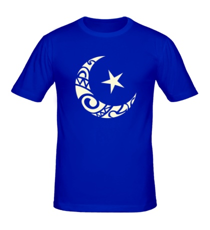 Мужская футболка Исламский символ свет