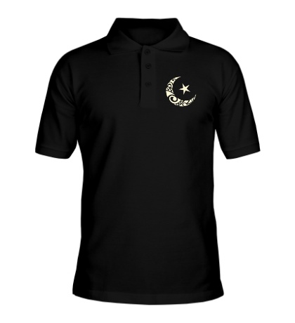 Рубашка поло Исламский символ свет