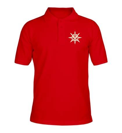 Рубашка поло «Звезда смерти, свет»