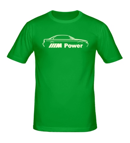 Мужская футболка «M Power Glow»