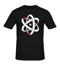 Мужская футболка Символ атома