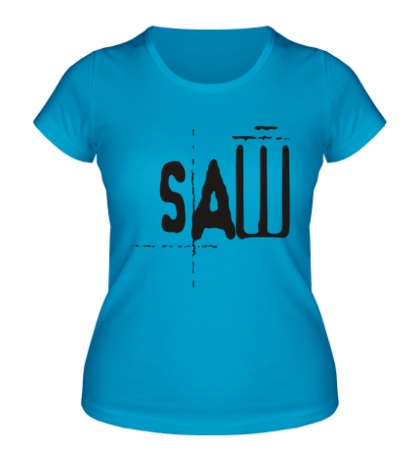 Женская футболка «Saw»
