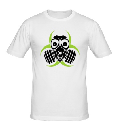Мужская футболка «Радиация и противогаз»