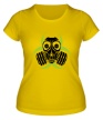 Женская футболка «Радиация и противогаз» - Фото 1