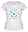 Женская футболка «Звездный взрыв» - Фото 1