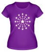 Женская футболка «Звездный взрыв, свет» - Фото 1