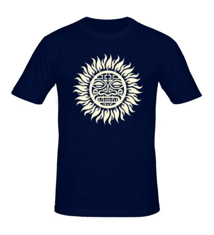 Мужская футболка Солнце: древний символ, свет