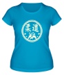 Женская футболка «Символ Дзюдо, свет» - Фото 1