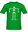 Мужская футболка «Скелет марионетка свет» - Фото 1