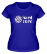 Женская футболка «Hard Core Glow» - Фото 1